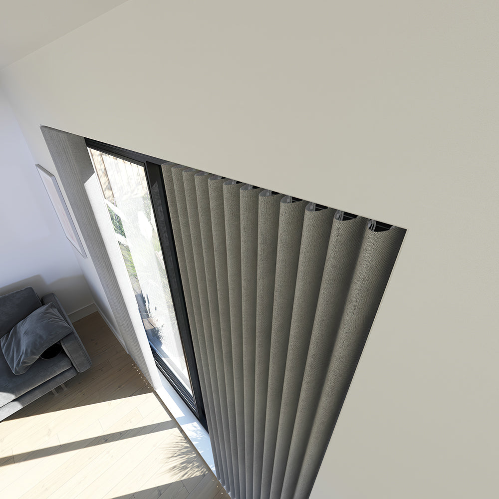 Discrete Aluminium Top Fix Complete Track