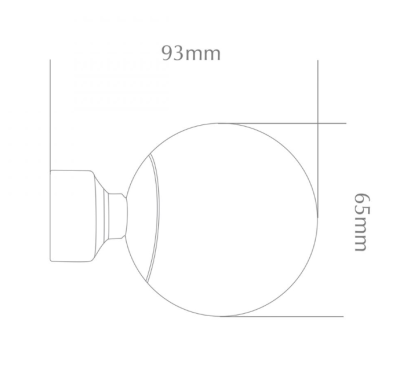 28mm Metal Nikola Complete Curtain Pole Set